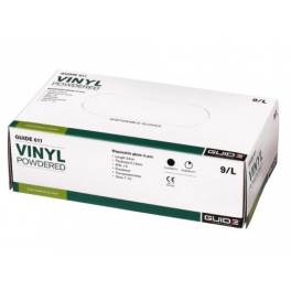 GUIDE 611 egyszer használatos átlátszó vinyl kesztyű