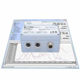 SI-RS485 kétcsatornás digitális RS485 mérőerősítő VS2 szoftverrel