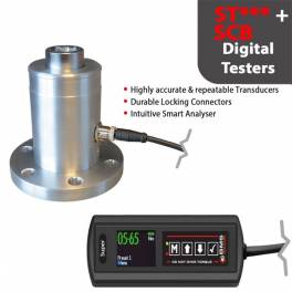 BMS ST200 digit&aacute;lis nyomat&eacute;k teszter, 20-200 Nm, Bluetooth