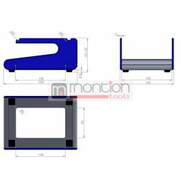 KOLVER KDU-1A fix asztali tart&oacute;konzol